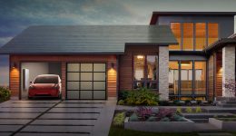 Tesla glass solar tiles