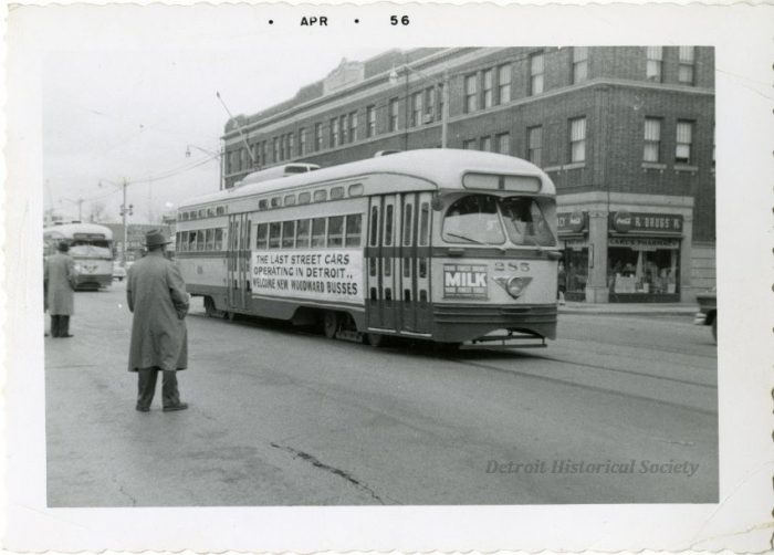 Detroit streetcar